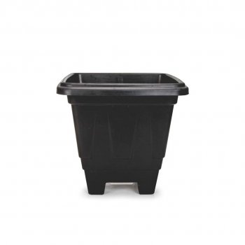 VASO QUADRADO G PRETO - 6,4L