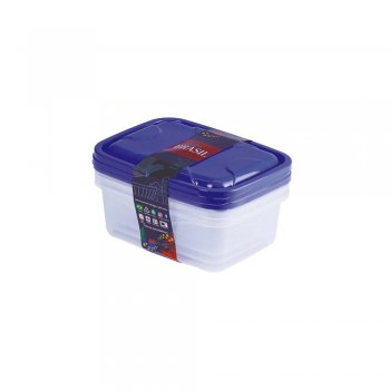 POTES M RETANGULARES - 700ML  (3 PÇS)