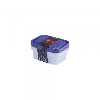 POTES P RETANGULARES - 300ML (3 PÇS)