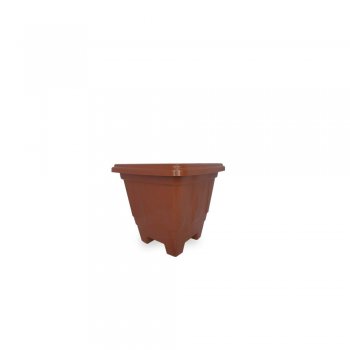 VASO QUADRADO MINI TERRACOTA - 330ML
