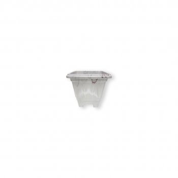 VASO MINI QUADRADO MARMORIZADO 330ML