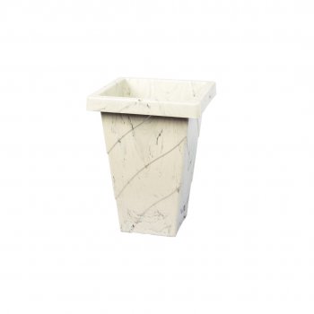 VASO ROMA QUADRADO M MARMORIZADO - 10L