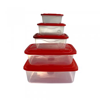 CJ.CAIXA RET 5,5L + CAIXA RET 3,3L C/1 PMG RET 300ML/700 ML/1,4L - 5PÇS