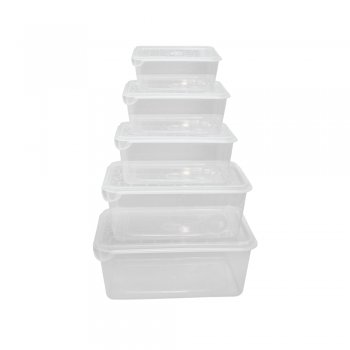 ORGANIZADOR MULTIUSO PMG - 1L/2L/3L + 4,5L+6L - 5PÇS