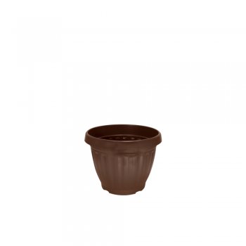 VASO GREGO REDONDO MINI MARROM TABACO - 420ML