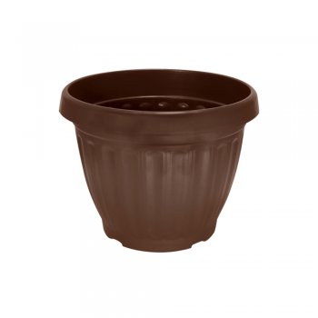 VASO GREGO REDONDO G MARROM TABACO - 9L