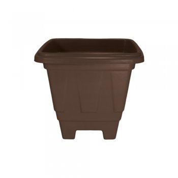 VASO QUADRADO GG MARROM TABACO - 16L