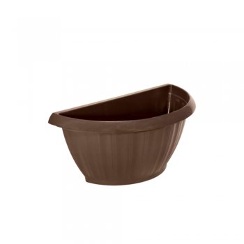 VASO GREGO DE PAREDE M MARROM TABACO - 1,6L