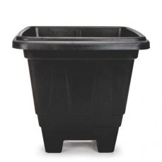 VASO QUADRADO GG PRETO - 16L